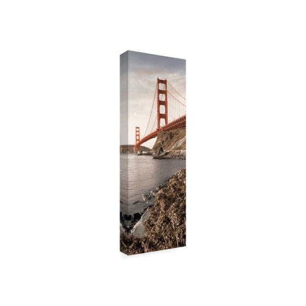 Alan Blaustein 'Golden Gate Bridge #1' Canvas Art,6x19